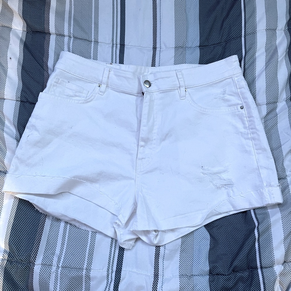 White shorts